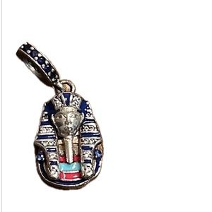 Sterling silver King Tut charm